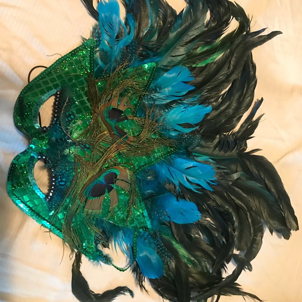 Peacock mask